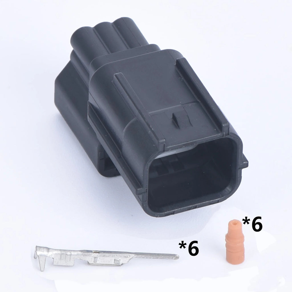 6 pin Automotive steering assist pump connector car parking sensor plug 7282-2764-30 7283-2764-30 For Honda Nissan Toyota