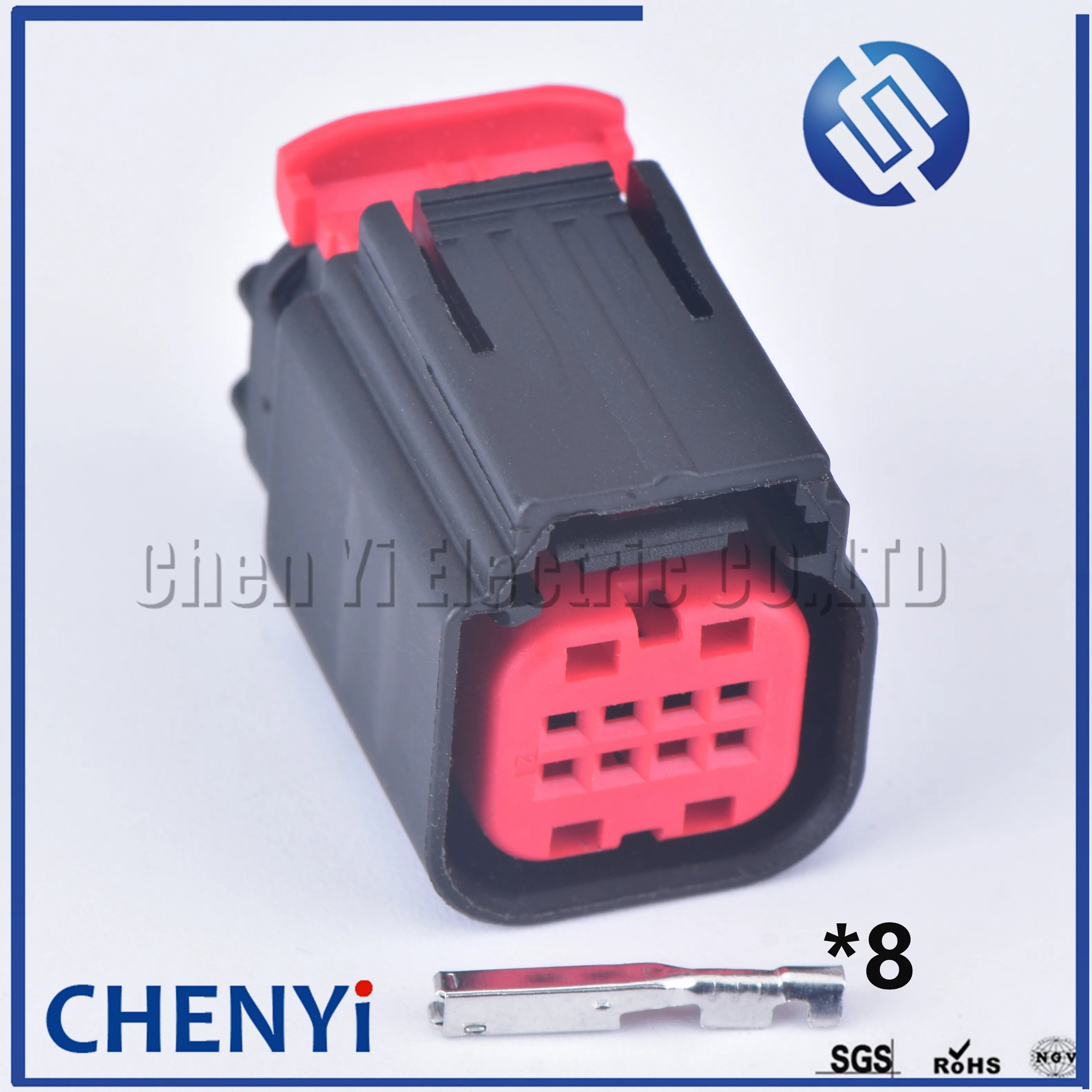8 Pin Automotive waterproof Connector Parking Sensor ACC Module Plug Socket 1411001-1 For Ford Land Rover Carnival Sharpe Max