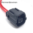 2 Pin 7283-8720-30 Car Waterproof Reversing Radar Probe Sensor Adapter Socket Wire Connector For Nissan Parking Sensor Plug