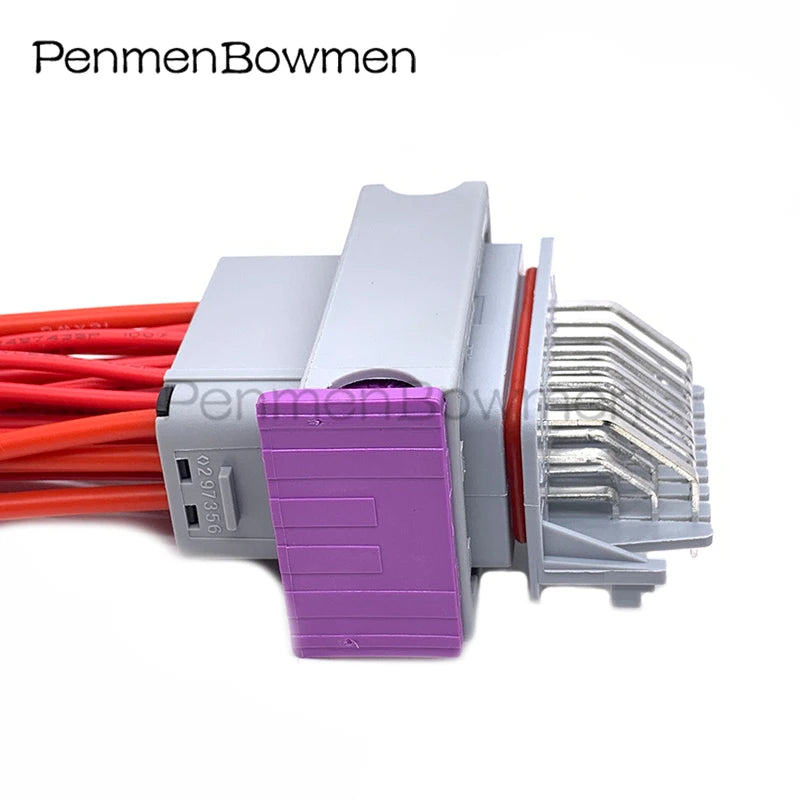 1 Set 24 Pin Auto FCI Oil Gas Computer Board ECU Electrical Cable Connectors Wire Harness Plug HCCPHPE24BKA90F 211PC249S0005