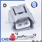 2 Pin Ignition Coil Connector Plug For Toyota Accent 1.6L Elantra J3 1JZ-GTE 2JZ-GTE 90980-10901 90980-10899 7283-7023-10