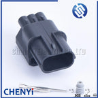2 set HX 040 3 pin waterproof car plug adapter ignition coil connector For Honda Civic Element CR-V 6189-0887 6188-4739