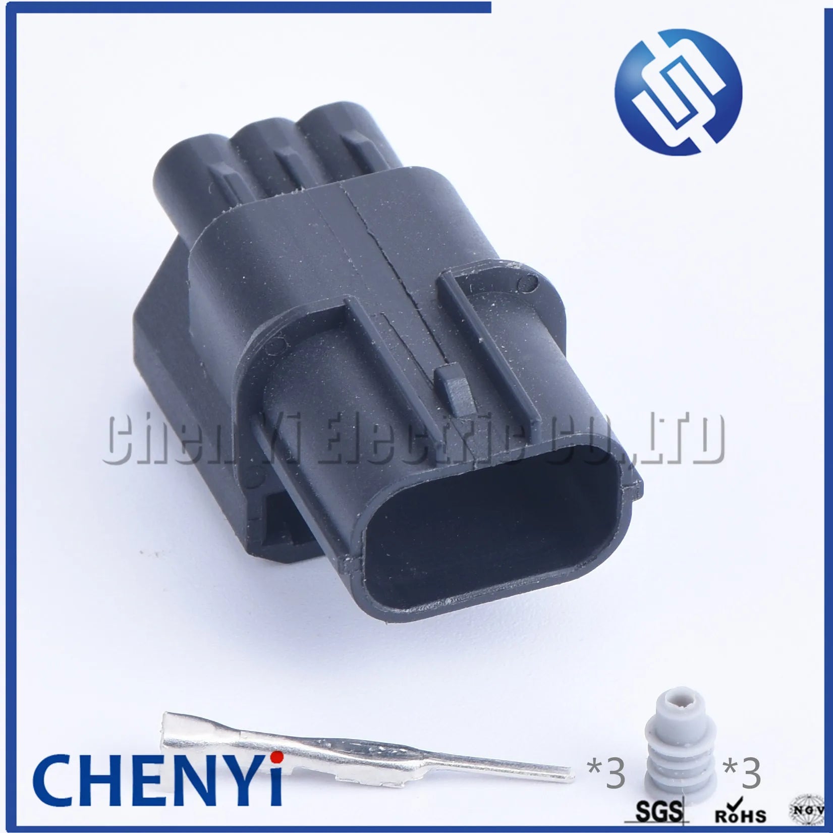 2 set HX 040 3 pin waterproof car plug adapter ignition coil connector For Honda Civic Element CR-V 6189-0887 6188-4739