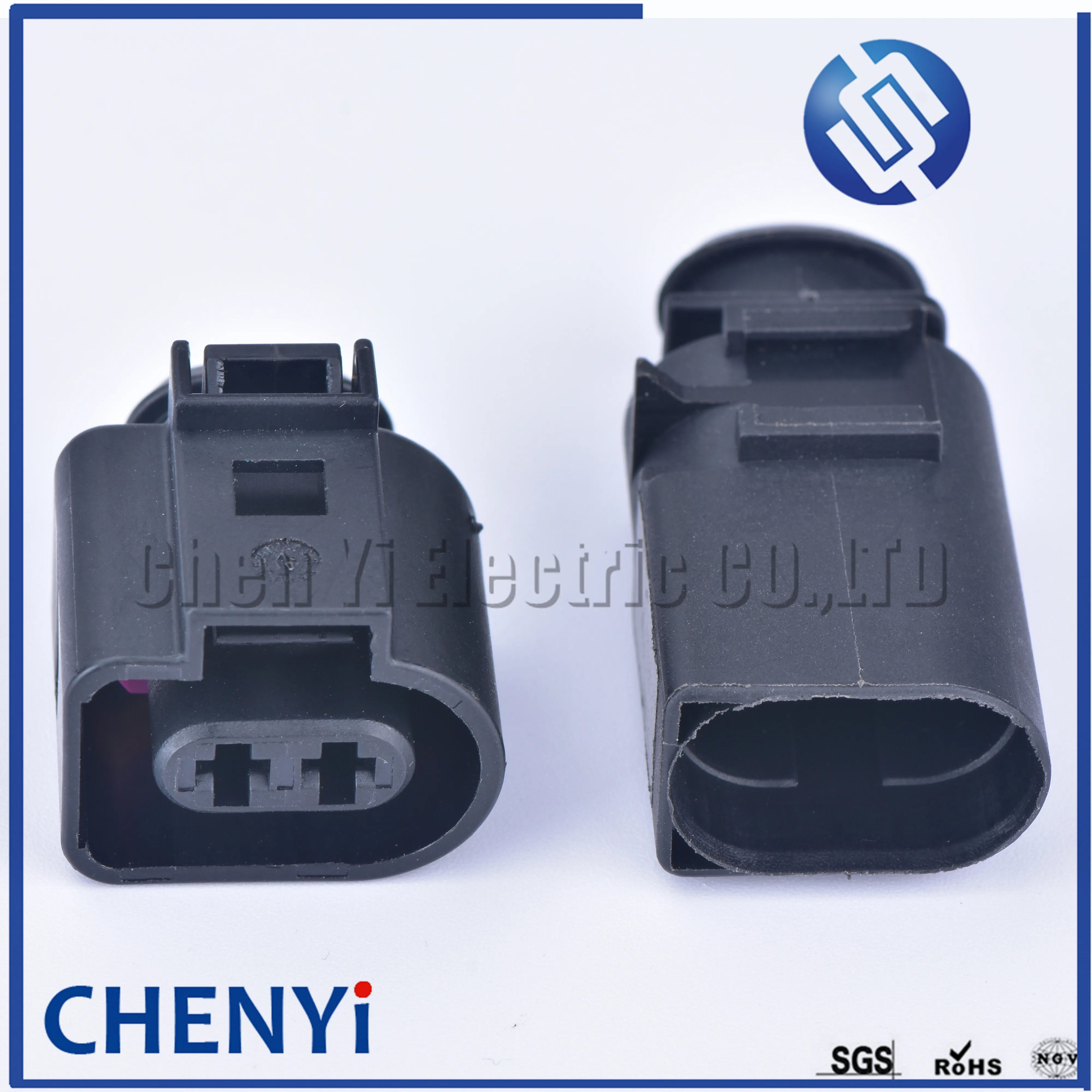 2 Pin 3.5mm male or female automotive waterproof wiring harness connector electrical horn plug 1J0973722 1717692-1 8D0973822