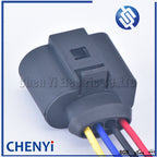 4 pin 1.5 series female automotive coil Extension adapter connector horn plug Air Inlet Pressure Sensor Plug 1J0973704 1J0973804