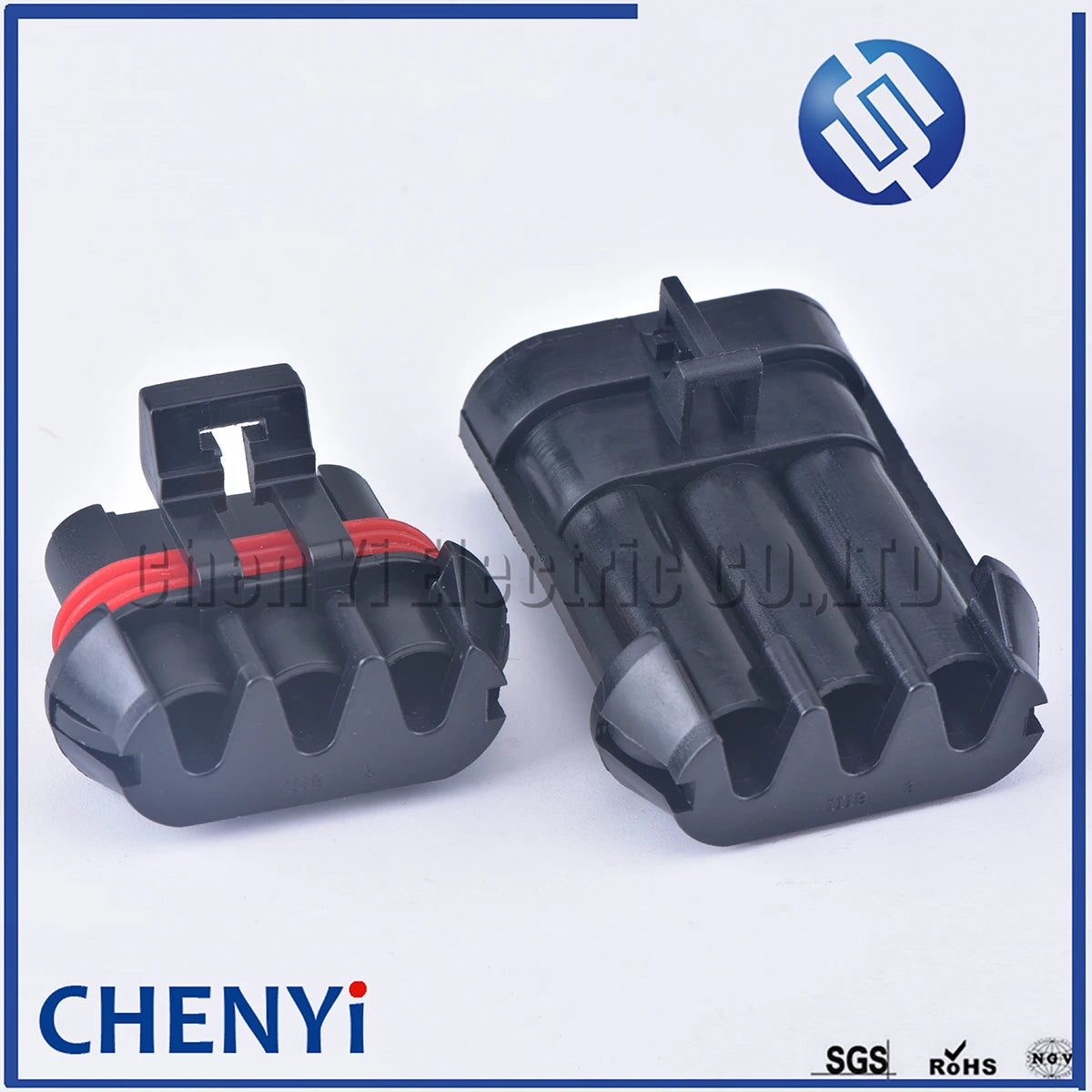 3 Pin auto Waterproof Blower Connector Plug Radiator Fan Motor Cooler Fan Socket 12124686 12124685 For Buick Ford Chevrolet