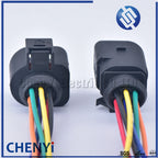 6 Pin 42121700 3B0973813 1J0973713 1.5mm Auto Temp sensor Reversing Radar Throttle Plug 1J0 973 713 with wires