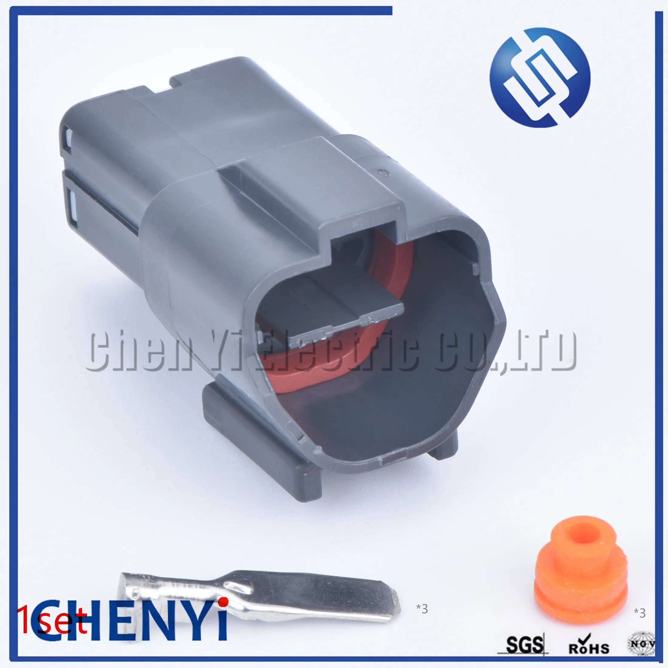 3 Pin waterproof auto connector male or female 7222-6234-40 7123-6234-40 wire harness connector electric cable plug For Honda