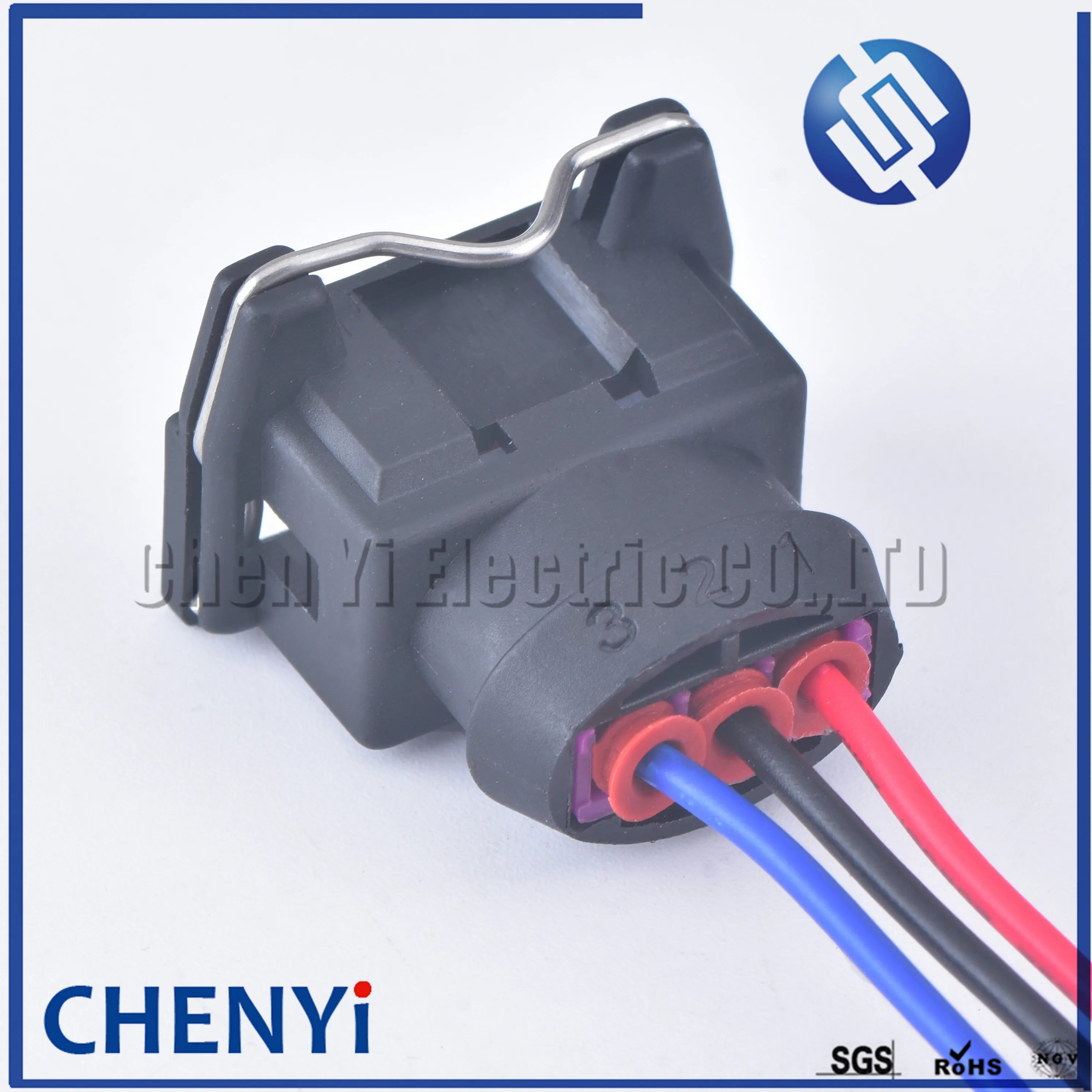 3 Pin auto waterproof wire harness plug Crankshaft camshaft position sensor plug EV1 fuel Injector Connector 443906233 443906247