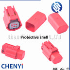 6 Pin male or female Car OBD Diagnostic Plug Auto Universal Socket Automotive Connector MWTPB-06-1A-R protection cover