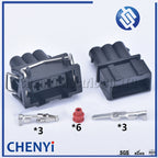 3 Pin 3.5mm 357972753 Male or Female efi series 357 972 753 EV1 EV14 JPT VR6 TPS sealed waterproof Coil connector