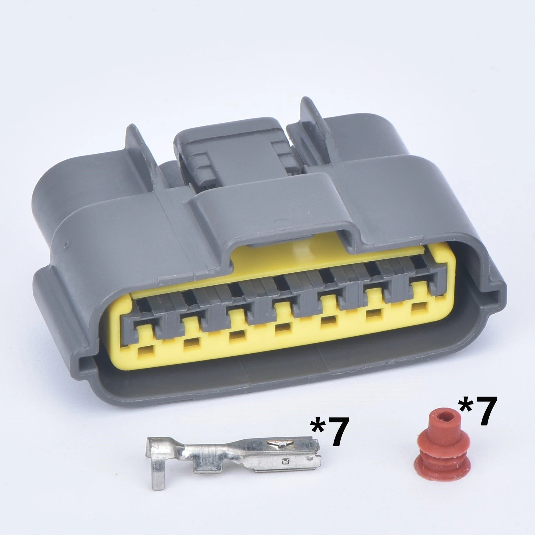 1 set 7 Pin female or male plastic housing plug wire electric cable automotive waterproof connector 6098-0148 for Nissan