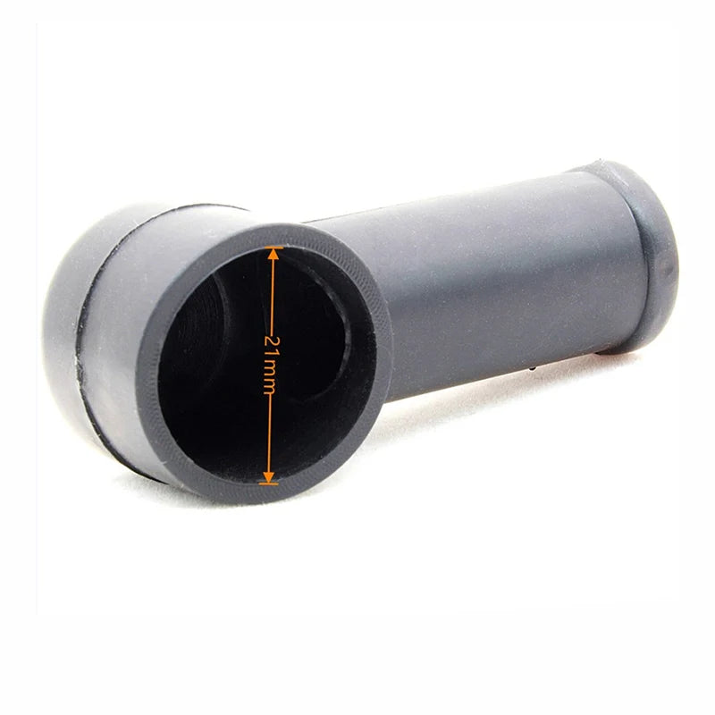 2pcs Rubber Car Motorcycles Battery Negative Positive Terminal Cover Cap Boot Insulating Protector Replacement Batteries