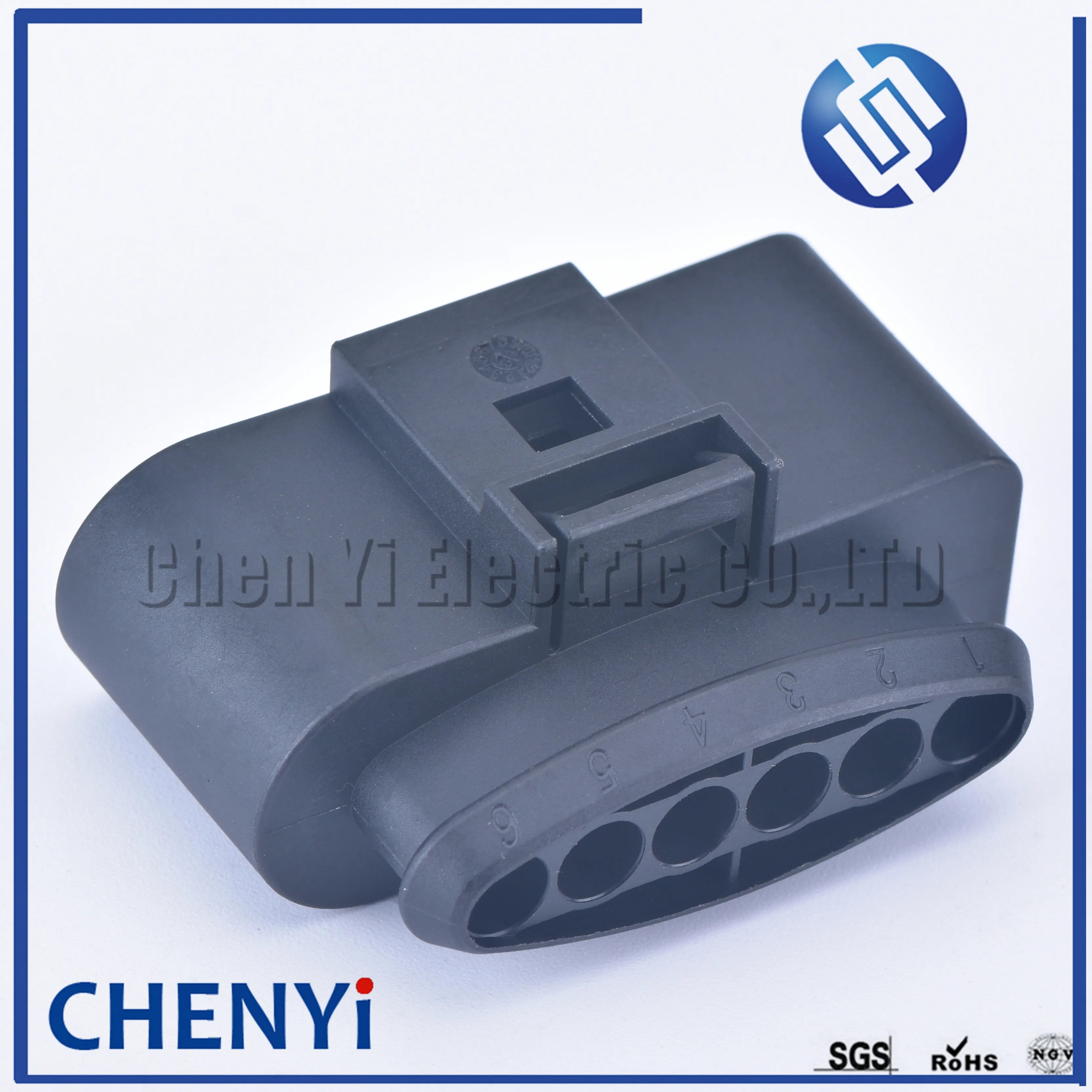 6 Pin 3.5mm female or male auto waterproof cable electrical pump connector ignition coil wire harness plug 1J0973726 1J0 973 726