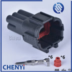 1sets 6 pin 6185-5175 6188-5539 male female auto waterproof tail lamp connector headlight plug  6185-1173 PB295-03020