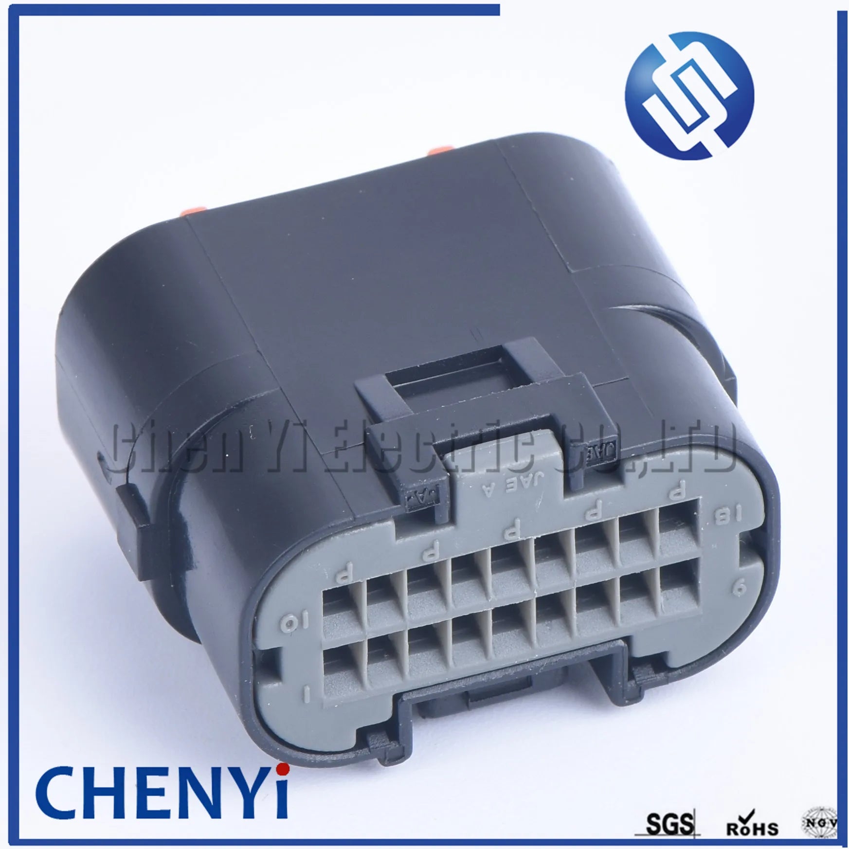 18 pin PCB curved pin waterproof Automotive Connector Ignition Harness ECU plug Replacement Parts MX23A18NF1  MX23A18NF1
