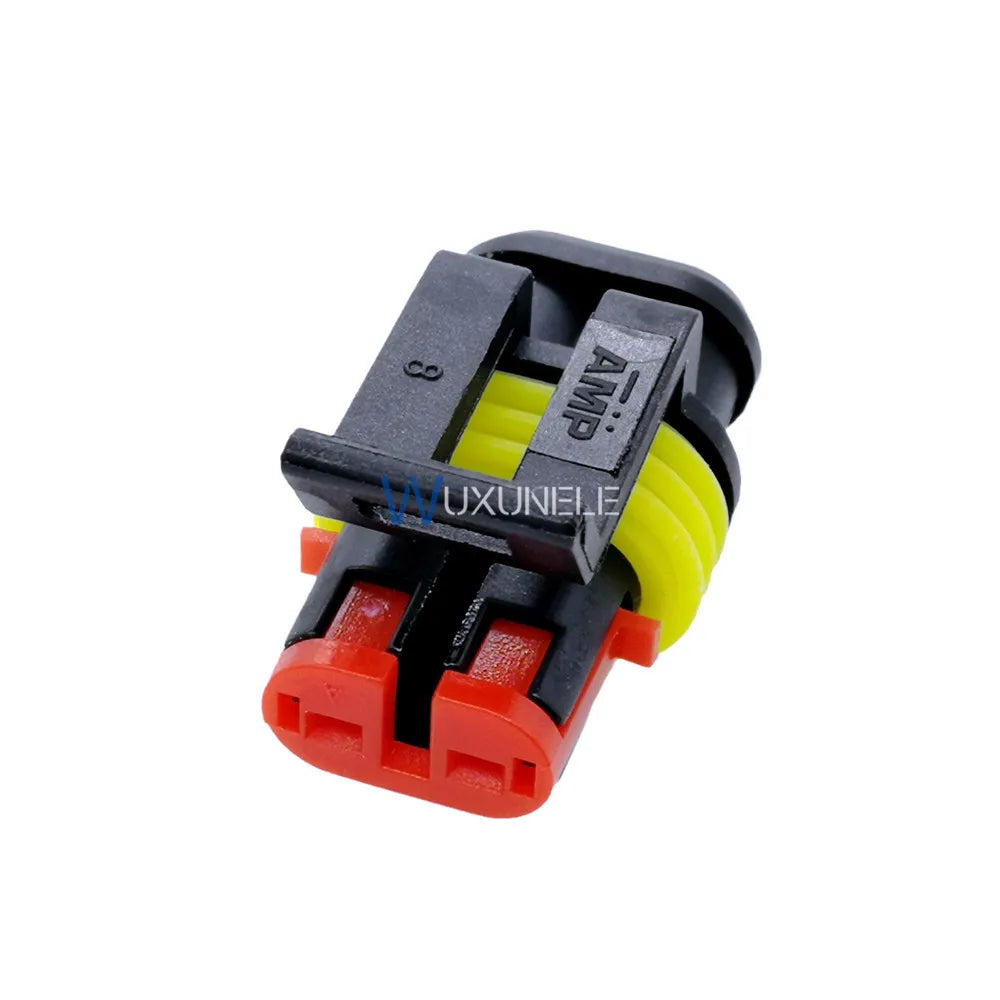 2 Pin AMP 282080-1 282104-1 Sealed Wire Connector for Superseal 1.5 Plug