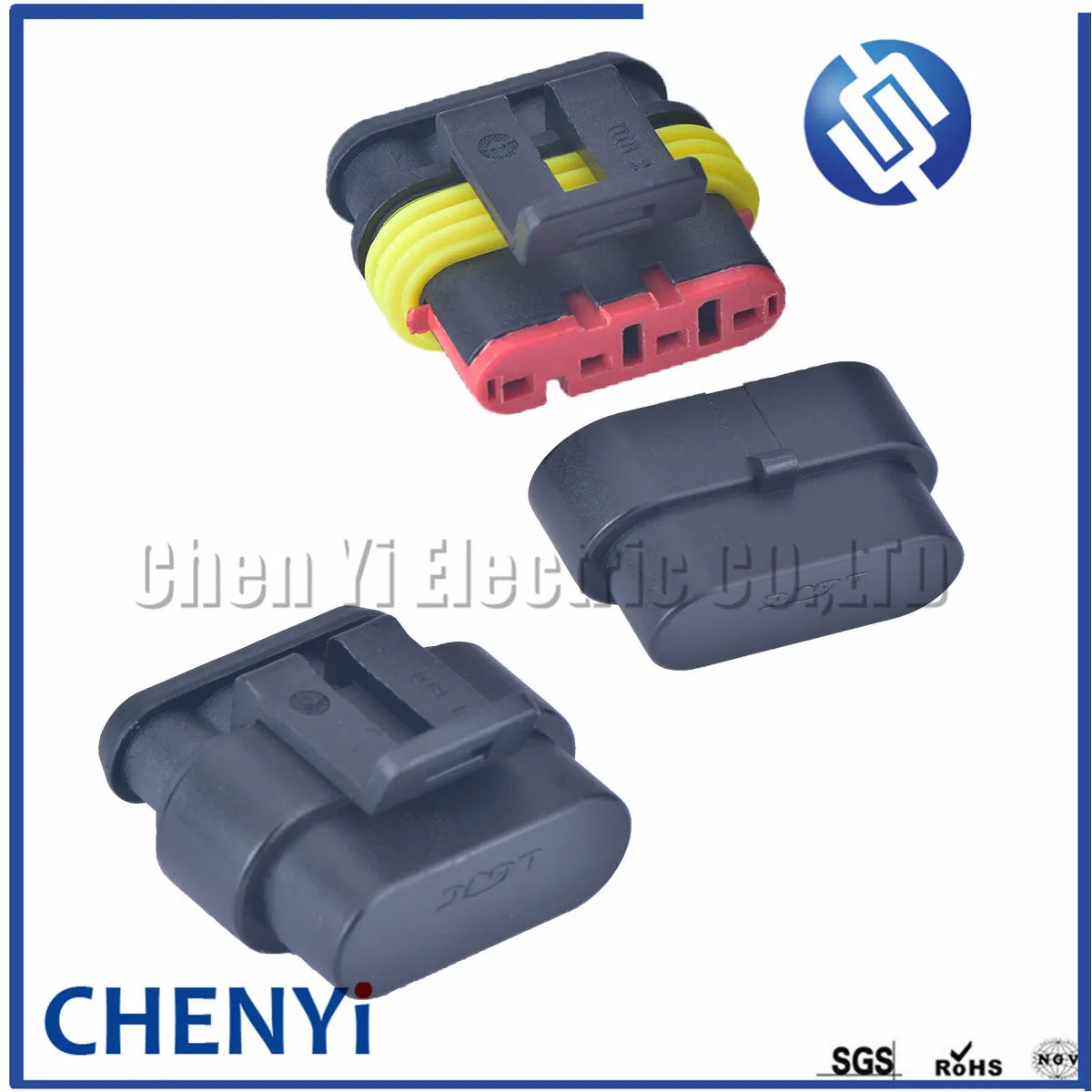 4 Pin way 1.5 series Female or Male 282088-1 Automotive Connector Sealed Waterproof Auto Wire harness plug 282106-1