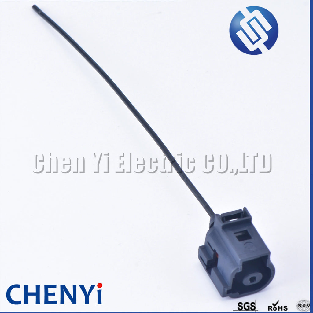 1 Pin Automotive Oil Pressure Sensor Connector Horn harness Plug Socket 1J0973081 1J0973701 1J0973701A