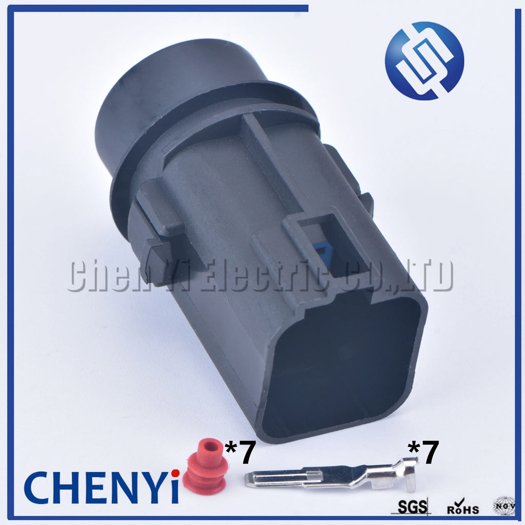 7 pin 3.5 mm WPT-596 3U2Z-14S411-YGA 7 way waterproof  Automotive plug male or female plastic wire cable connector