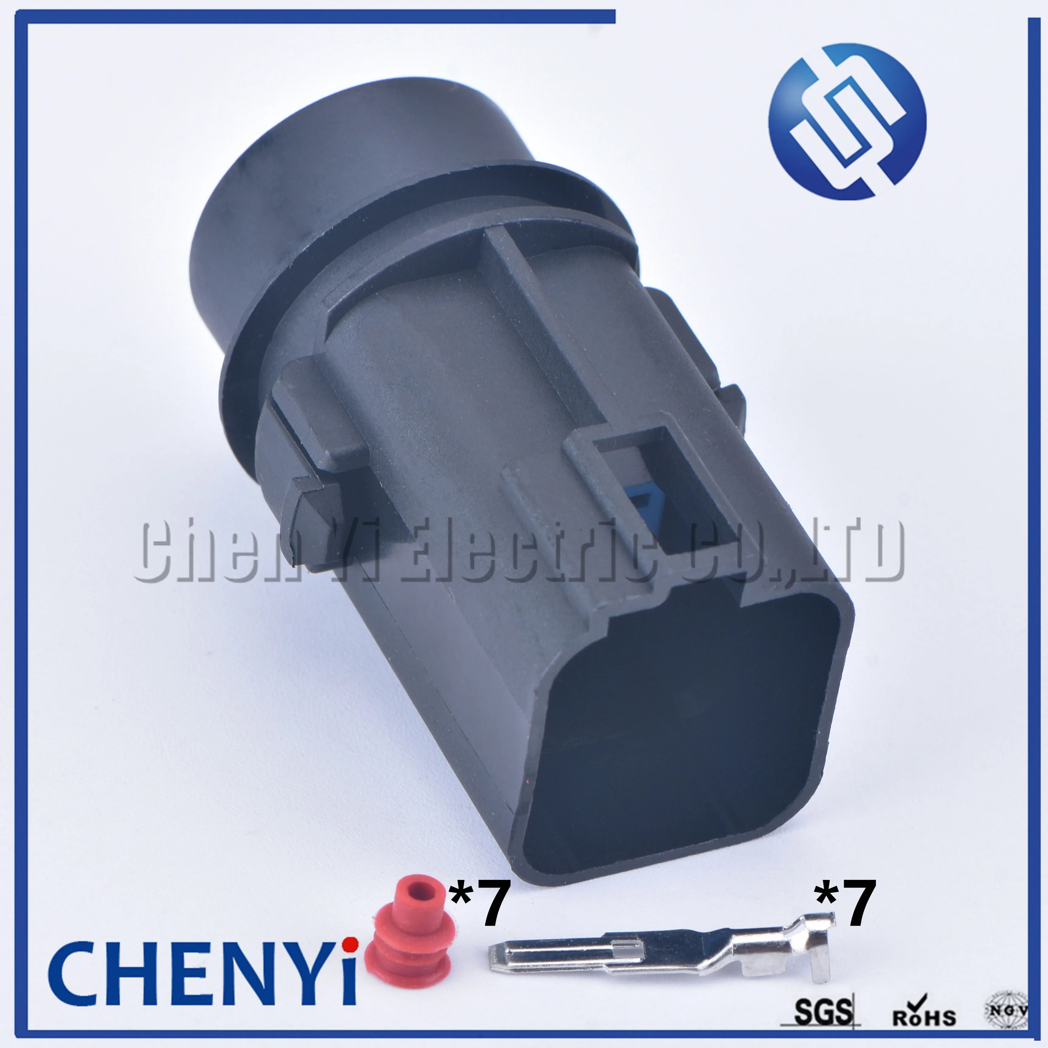 7 pin 3.5 mm WPT-596 3U2Z-14S411-YGA 7 way waterproof  Automotive plug male or female plastic wire cable connector