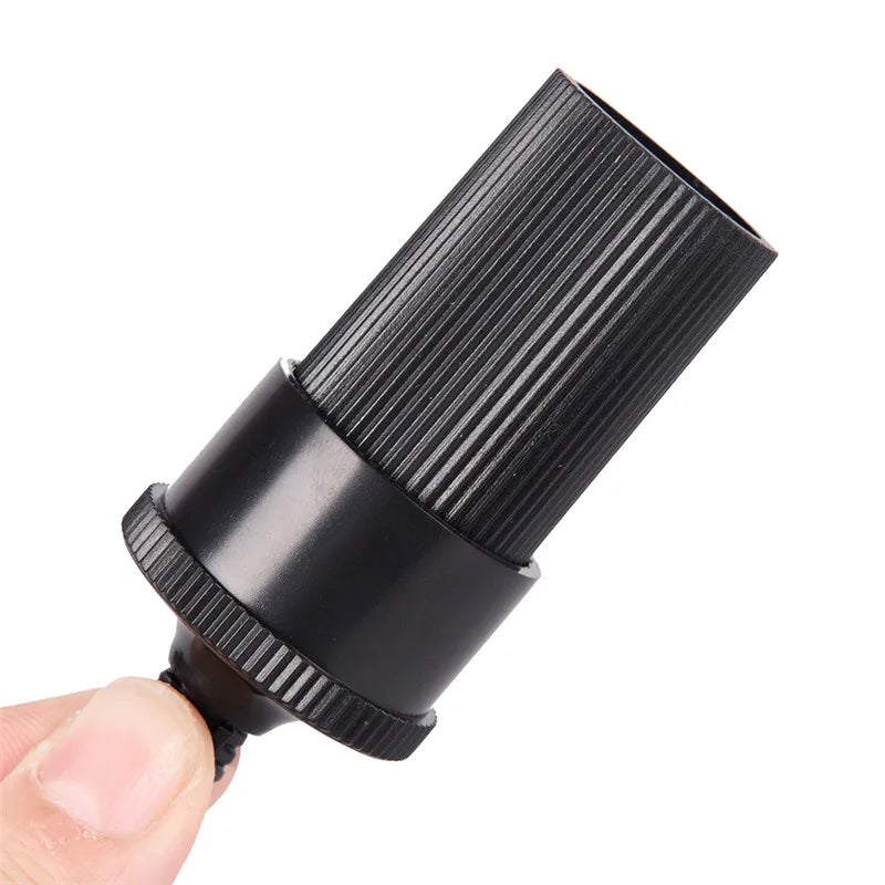 5 Pcs/lot 12V 24V DIY Extension Female Cigarette Lighter Cord Inline Socket Connector Conversion Plug Car Accessories