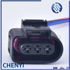 3 Pin 3.5 series Automotive Sensor Pigtail Plug 1J0973723 1J0 973 723 Connector with wire