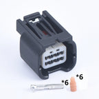 6 pin Automotive steering assist pump connector car parking sensor plug 7282-2764-30 7283-2764-30 For Honda Nissan Toyota