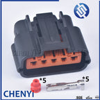 5 Pin 2.2 mm female Automotive waterproof connector, door lock module harness plug 6195-0276 For Toyota Nissan Mazda
