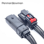 1 Set 6 Pin Auto Bumper Light Fog Electrical Cable Connectors Female Male Wire Harness Plug For Ford 33482-0601 33472-0601