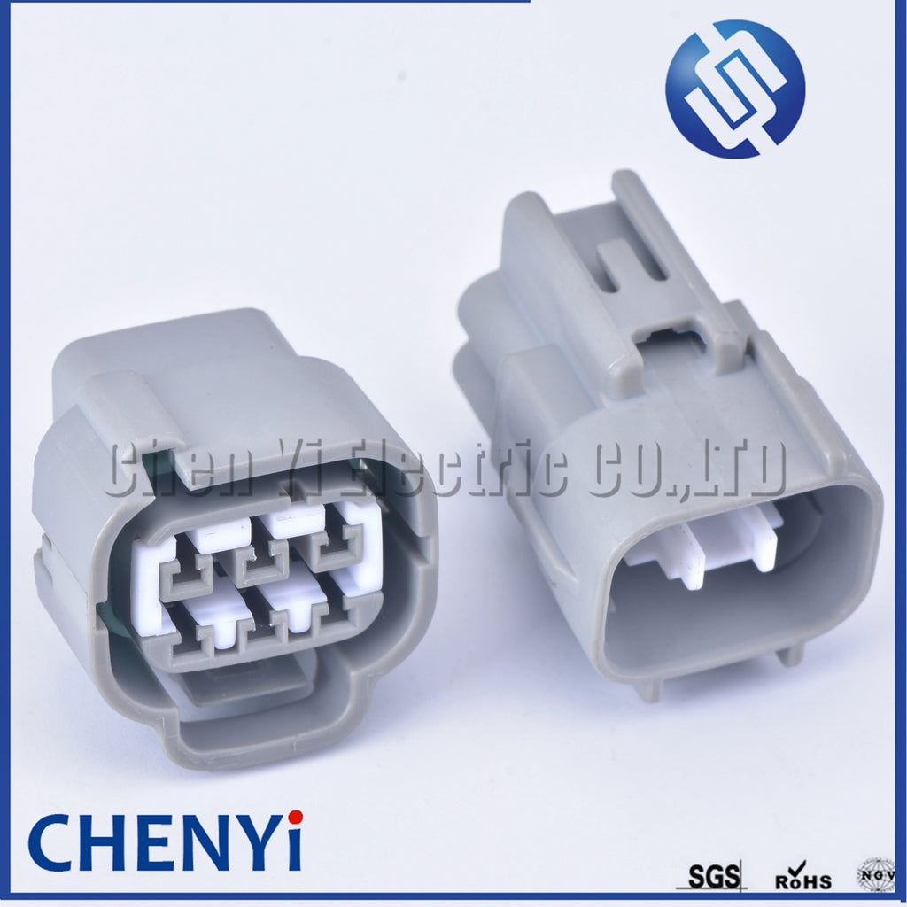 1 set 6 Pin male or female accelerator throttle pedal plug electrical Auto connector for Toyota Lexus 7282-7064-40 7283-7064-40
