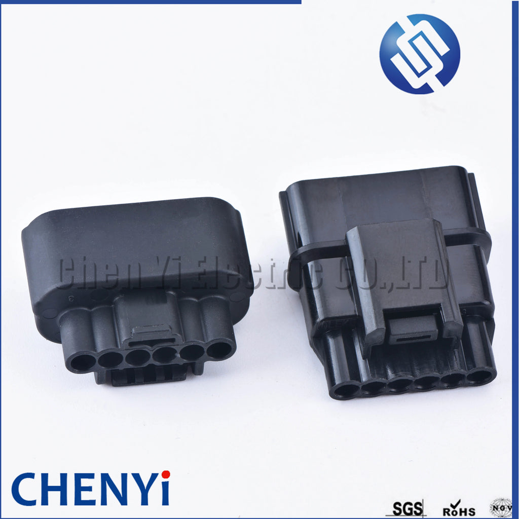6 Pin auto waterproof connector Accelerator pedal plug crankshaft position sensor connectors 6188-0658 6189-1012 For Honda