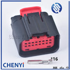 1 set 16 Pin female 1.0mm auto Air flow meter plug connector wiring harness cable Automotive waterproof connector plug 1438031-1