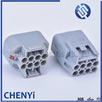 8 Pin Waterproof Connector Car Headlight Cable Socket Light Lamp harness plug For Toyota 90980-10891 7282-1081-40 7283-1081-40