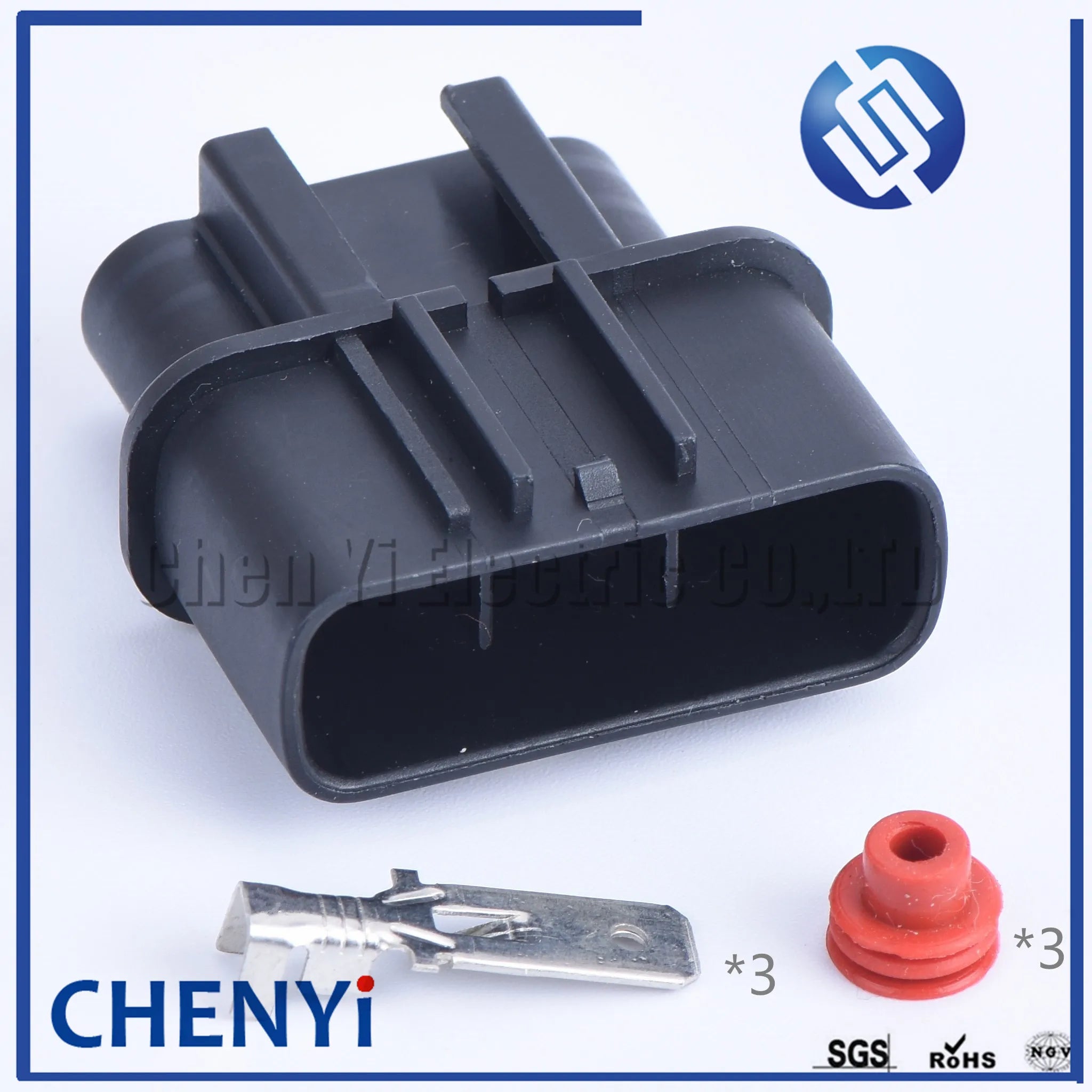 3 Pin waterproof connector Motorcycle Voltage Regulator Rectifier Plug QLW-A-3F-B QLW-A-3F-GR QLW QLW-A-B3F-B