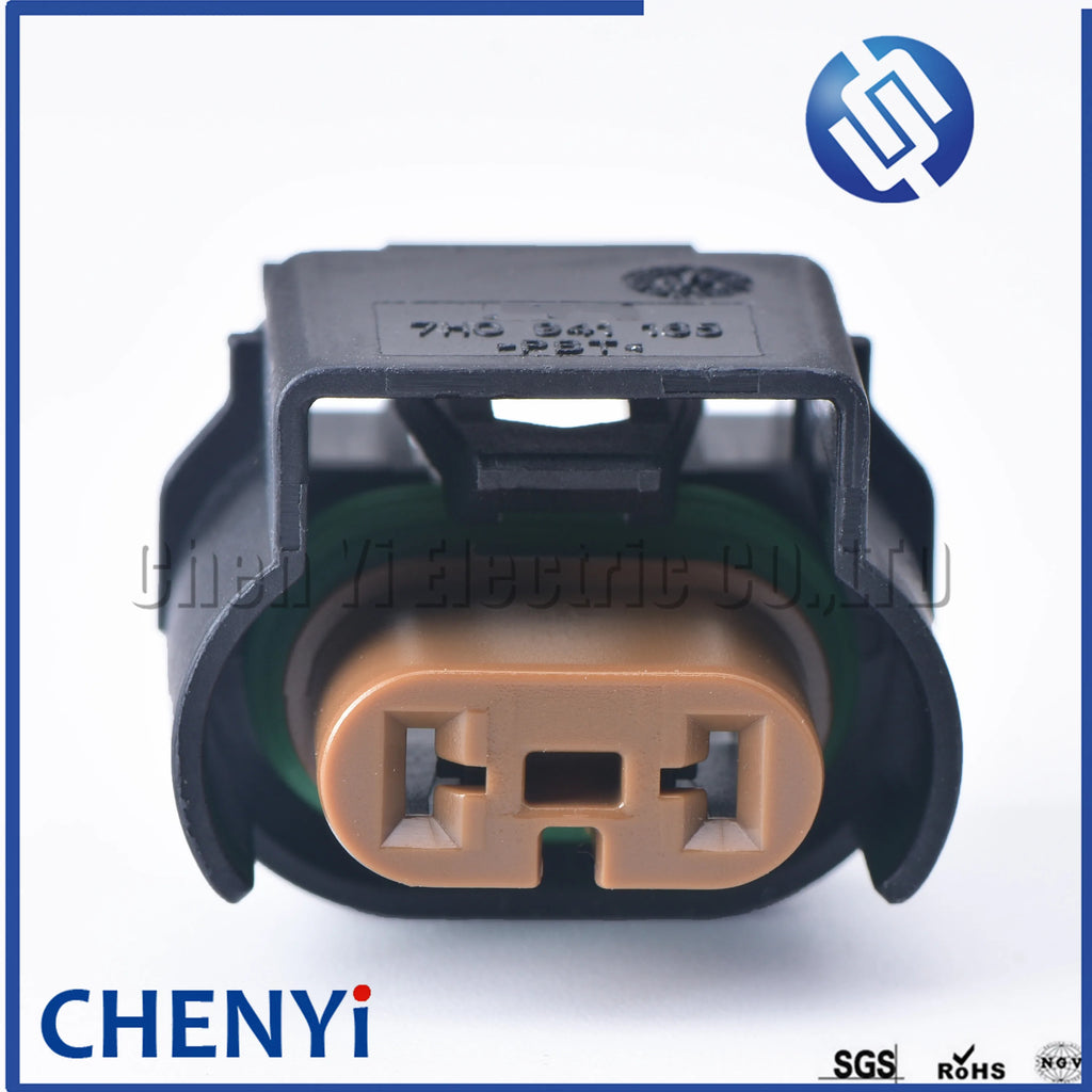 2 Pin Auto Fog Light Connector wiring harness Plug Socket Auto waterproof connector 7H0941165 7H0 941 165