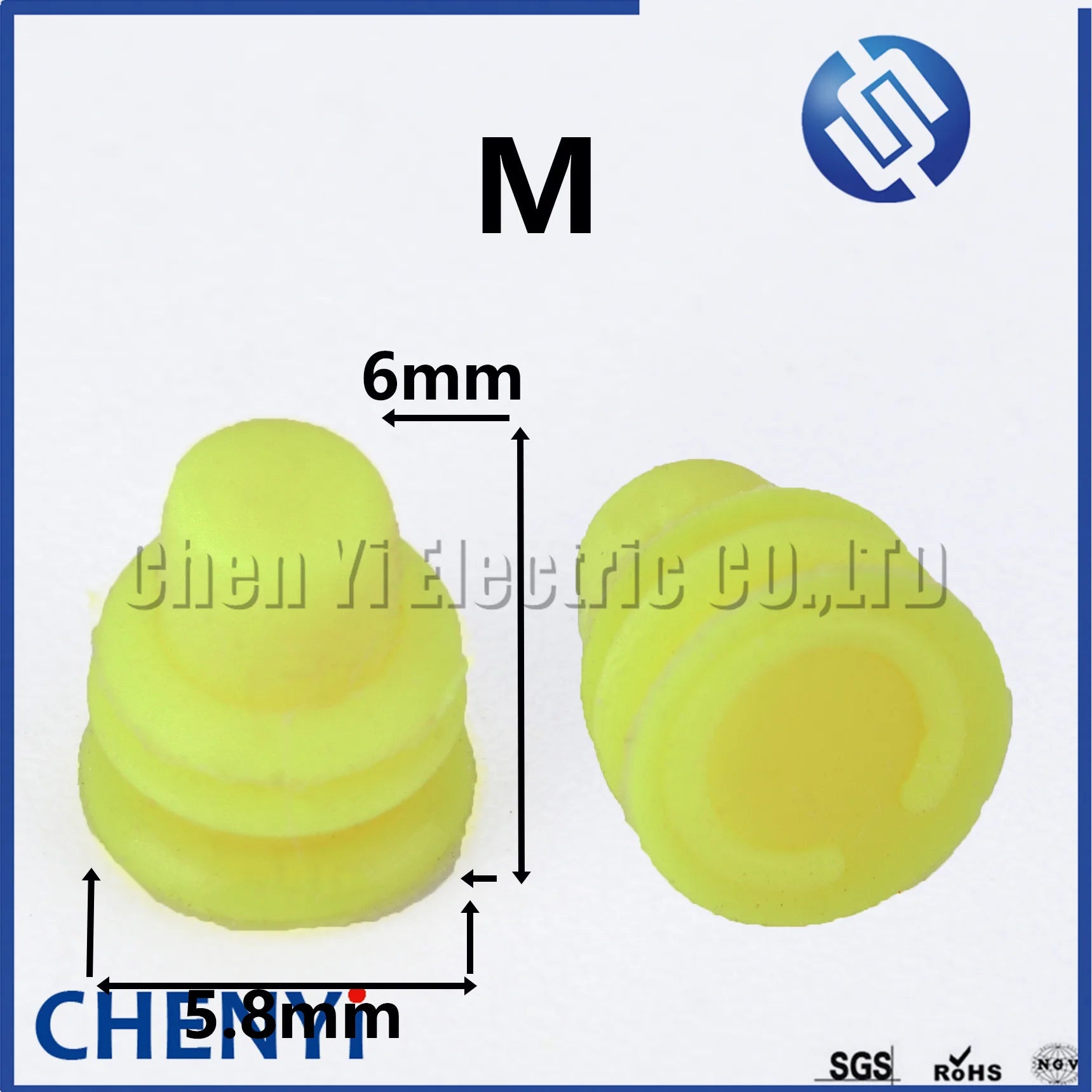 100 Pcs 1/1.5/1.8/3.5/4.8/6.3 car wire connector waterproof ring circle rubber seal solid plug silicone sheath cap for Connector