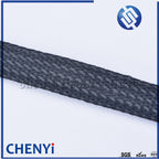 10M Width 4/6/8/10/12/14/16/20/30mm Cable Sleeve black Wire Protection PET Nylon Cable Sleeves wire cable Braided Cable Sleeve