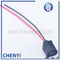2 Pin 1J0973802 1J0973702 Female or Male 1.5 mm Auto Temp Sensor Plug Deflation Valve Plug Waterproof Connector with wire