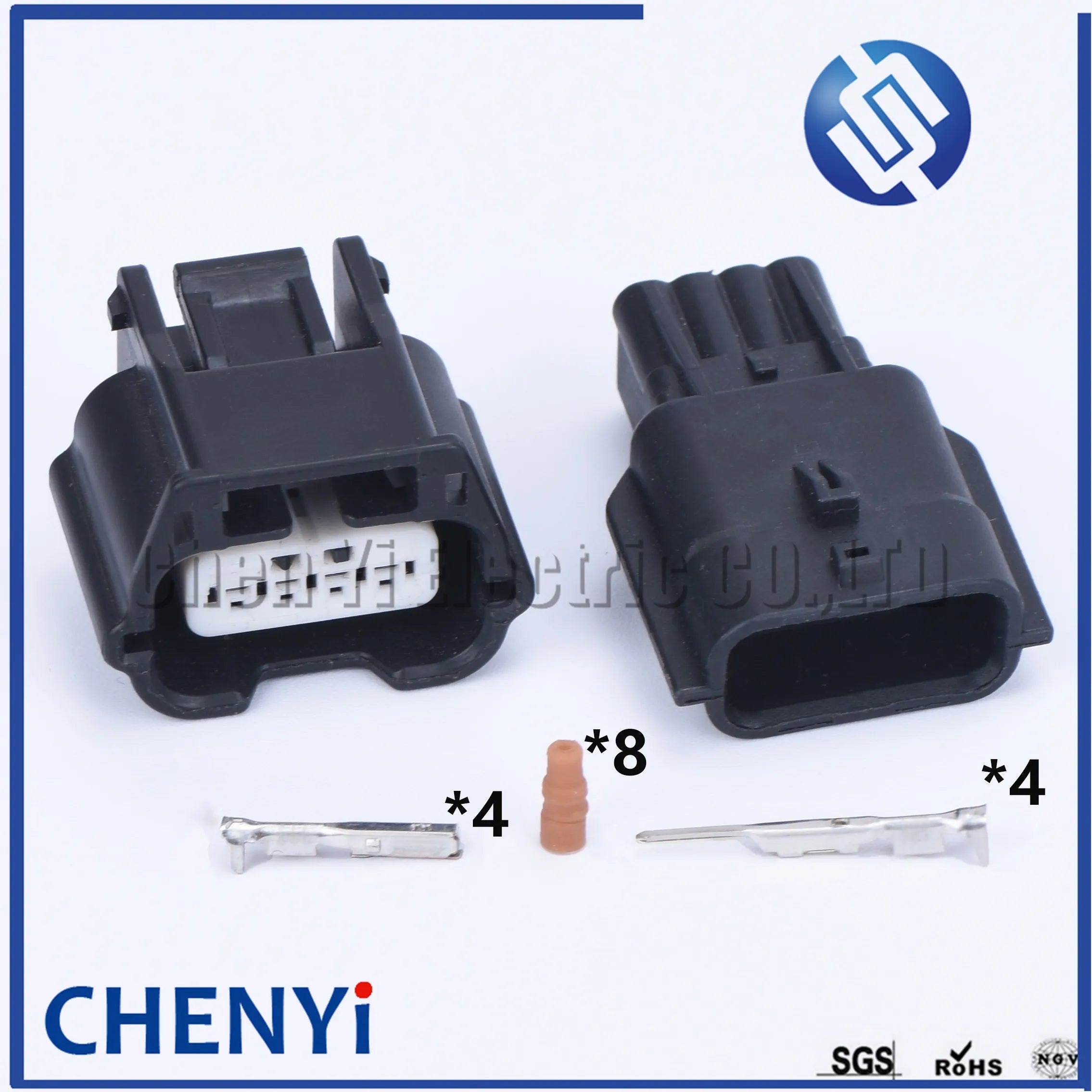 4 Pin Automotive waterproof connector MAP Sensor Connector Mass Air Flow Plug Socket 7282-8853-30 7283-8853-30 For Nissan