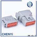 Deutsch DTM 12 Pin connector DTM06-12S DTM04-12P Male or Female Auto Waterproof Connector Automotive Sealed Plug