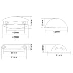 Door Retainer Catch for Caravan Motorhomes Boat Camper RV Door Stoper Clip Nylon Door Catch Installed On Cabinet Cupboard Drawer