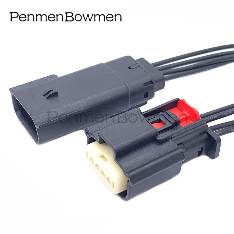 1 Set 4 Pin Car Light Lamp Ignition Coil Electrical Cable Connectors Wire Harness Plug For Ford Buick 33481-0401 33471-0401