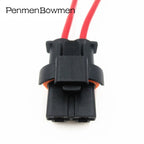 1 Set 2 Pin Automotive Electrical Cable Connectors Fan Socket Waterproof Female Plug Wire Harness For Peugeot Citroen 940004107