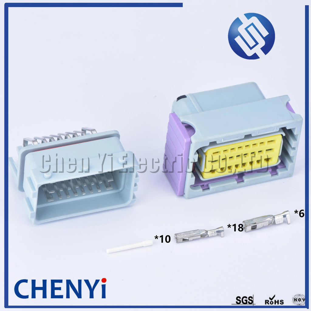 1 set ECU generator controller 24 Pin Aluminum box for 24p male female connector with connector and  211PC249S0005