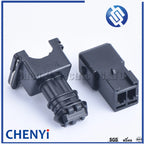 2 set 2 Pin auto Waterproof Electrical Wire Connector fuel spray nozzle Plug EV1 282762-1 1-144545-0 282189-1