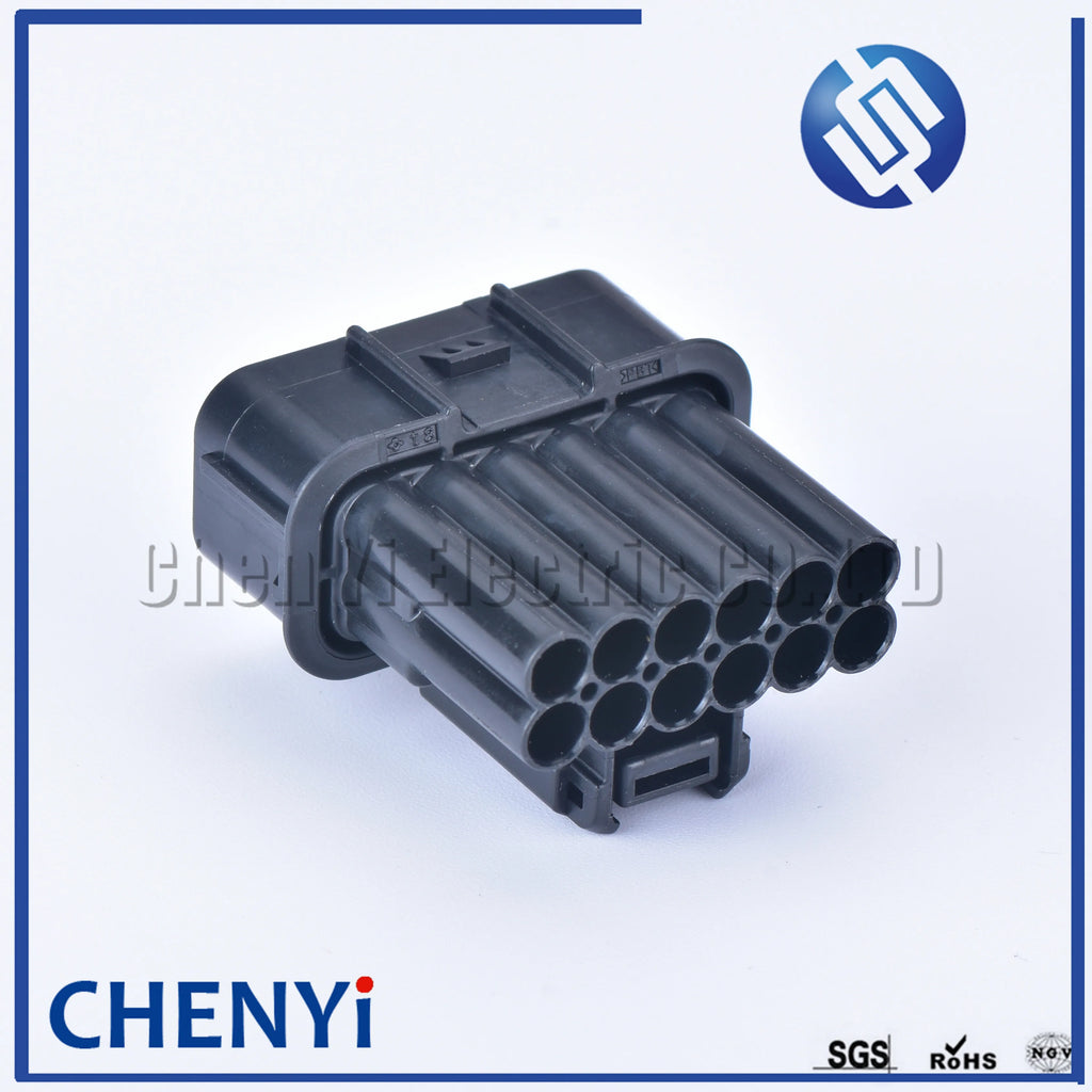 12 pin car waterproof auto connector male or female LED Fog Light Wire Socket Connector 6181-6784 6189-7410 For Honda