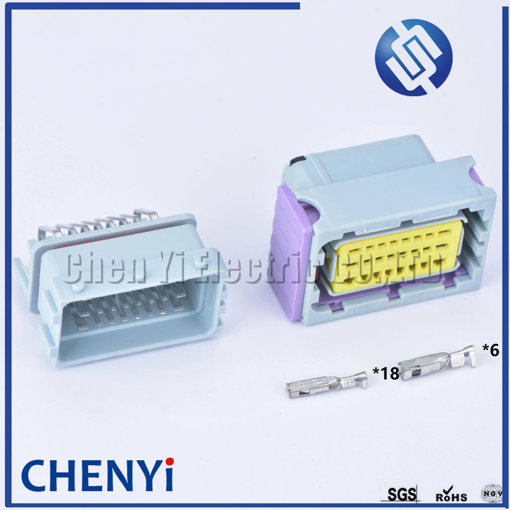 24 Pin ECU automotive plastic enclosure box case motor car LPG CNG conversion ECU controller with auto connectors 211PC249S0005
