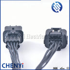 8 Pin HP285-08021 Auto Waterproof 8 Pin female to 8 Pin Male Pigtail Connector Socket HP281-08020 HP291-08100 for Hyundai