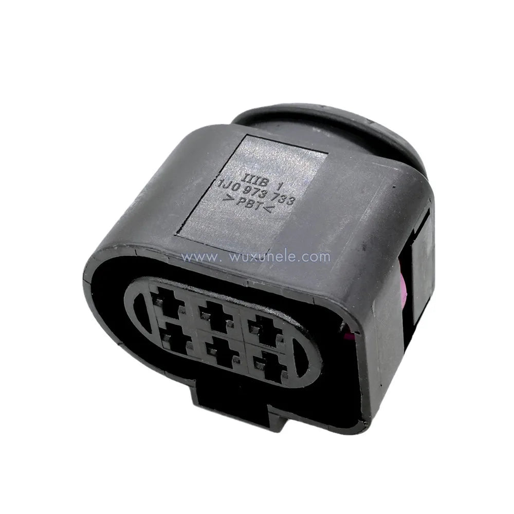 20 Sets 6 Pin VW 1J0973733 Female Sealed Wire Connector for Automotive TTS Tail Rear Light Lamp Plug